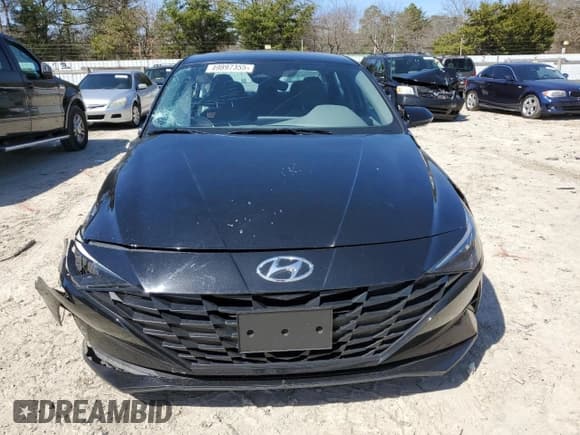 ✅ 2023 Hyundai Elantra SEL • VIN: 5NPLM4AG3PH101891 • Lot: 49897355. Listed on Copart with 56,299 mi. Free auction sales archive from the USA and detailed vehicle history report at DreamBid. Image 5.