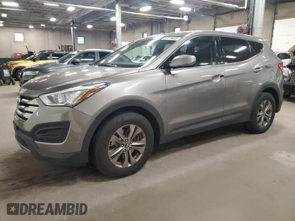 ✅ 2014 Hyundai Santa Fe • VIN: 5XYZTDLB2EG160076 • Лот: 87279485. Опубликован ранее на Copart с пробегом 96 132 миль. Бесплатный доступ к архиву аукционных продаж из США и подробный отчёт об истории автомобиля на DreamBid. Изображение 1.