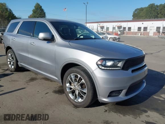 ✅ 2019 Dodge Durango GT Plus • VIN: 1C4RDHDG6KC769427 • Лот: 43376611. Опубликован ранее на IAAI с пробегом 120 615 миль. Бесплатный доступ к архиву аукционных продаж из США и подробный отчёт об истории автомобиля на DreamBid. Изображение 1.