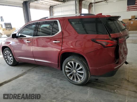 ✅ 2022 Chevrolet Traverse Premier • VIN: 1GNEVKKW3NJ111753 • Lot: 70179775. Listed on Copart with 59,372 mi. Free auction sales archive from the USA and detailed vehicle history report at DreamBid. Image 2.