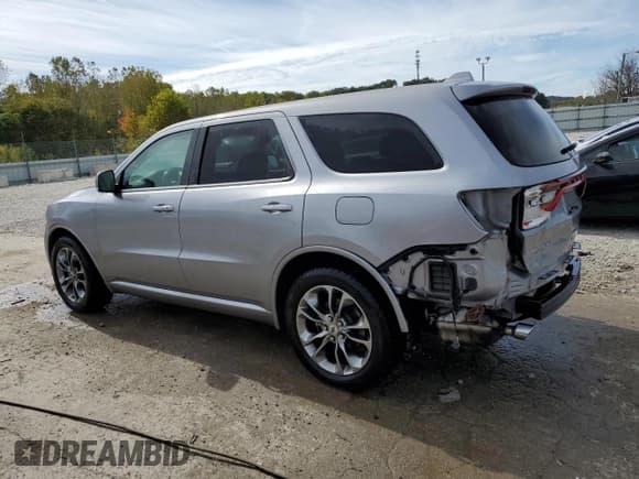 ✅ 2019 Dodge Durango GT Plus • VIN: 1C4RDHDG8KC844547 • Lot: 86641085. Listed on Copart with 91,445 mi. Free auction sales archive from the USA and detailed vehicle history report at DreamBid. Image 2.
