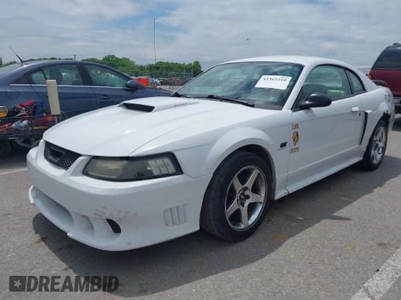 ✅ 2001 Ford Mustang GT Deluxe • VIN: 1FAFP42X01F121624 • Лот: 42365210. Опубликован ранее на IAAI с пробегом 199 088 миль. Бесплатный доступ к архиву аукционных продаж из США и подробный отчёт об истории автомобиля на DreamBid. Изображение 2.
