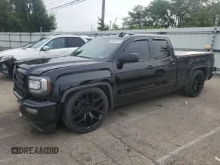 ✅ 2016 GMC Sierra 1500 • VIN: 1GTR1LEC8GZ374774 • Лот: 63964975. Опубликован ранее на Copart с пробегом 50 753 миль. Бесплатный доступ к архиву аукционных продаж из США и подробный отчёт об истории автомобиля на DreamBid. Изображение 1.