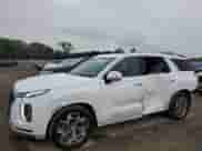 2022 Hyundai Palisade Calligraphy с VIN KM8R7DHE6NU434042, выставлен на аукционе Copart как лот 63786814 с пробегом 46 052 миль миль и Списание • Salvage title. История ставок и продаж доступна на DreamBid. Изображение 1.