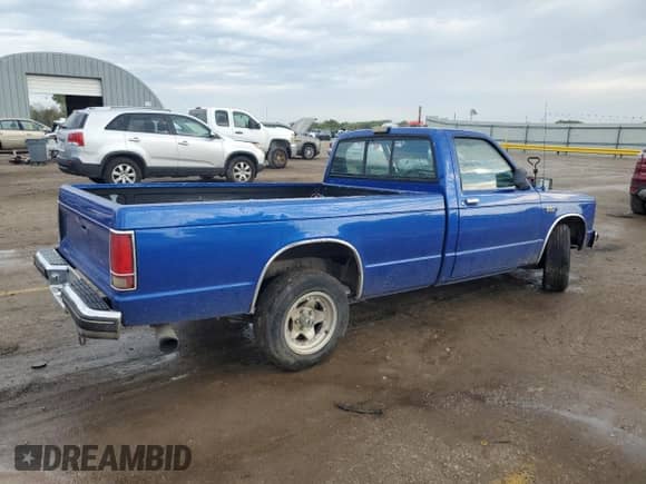 1988 Chevrolet S-10 X96 с VIN 1GCCS14Z3J8214845, выставлен на аукционе Copart как лот 72247704 с пробегом 179 905 миль миль и На запчасти • Non repairable. История ставок и продаж доступна на DreamBid. Изображение 3.