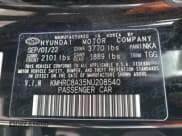 ✅ 2022 Hyundai Venue SEL • VIN: KMHRC8A35NU208540 • Lot: 83549054. Listed on Copart with 67,516 mi. Free auction sales archive from the USA and detailed vehicle history report at DreamBid. Image 12.