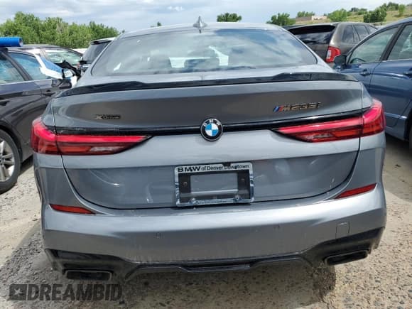 ✅ 2024 BMW 2 Series M235i xDrive • VIN: WBA13AL02R7N74341 • Lot: 62718315. Listed on Copart with 9,223 mi. Free auction sales archive from the USA and detailed vehicle history report at DreamBid. Image 6.