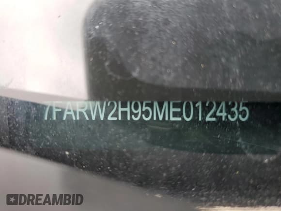 ✅ 2021 Honda CR-V Touring • VIN: 7FARW2H95ME012435 • Lot: 68718205. Listed on Copart with 60,553 mi. Free auction sales archive from the USA and detailed vehicle history report at DreamBid. Image 13.