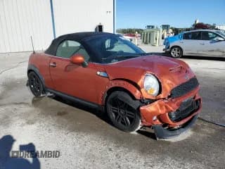 ✅ 2014 MINI Roadster S • VIN: WMWSY3C59ET594701 • Lot: 81943984. Listed on Copart with 22,300 mi. Free auction sales archive from the USA and detailed vehicle history report at DreamBid. Image 4.
