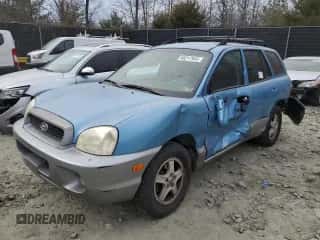 2003 Hyundai Santa Fe GLS с VIN KM8SC73D53U525667, выставлен на аукционе Copart как лот 46217945 с пробегом 160 469 миль миль и Списание • Salvage title. История ставок и продаж доступна на DreamBid. Изображение 1.