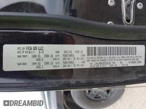 ✅ 2016 Jeep Patriot Sport • VIN: 1C4NJPBA2GD526182 • Lot: 43033927. Wystawiony na IAAI z przebiegiem 108 101 mil. Bezpłatny archiwum sprzedaży aukcyjnych z USA i szczegółowy raport historii pojazdu na DreamBid. Zdjęcie 9.