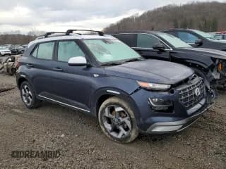 ✅ 2021 Hyundai Venue Denim • VIN: KMHRC8A30MU120607 • Lot: 86898884. Listed on Copart with 28,681 mi. Free auction sales archive from the USA and detailed vehicle history report at DreamBid. Image 4.