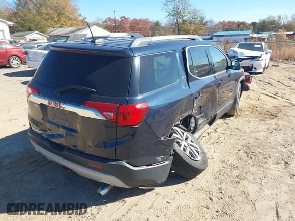 ✅ 2017 GMC Acadia SLE • VIN: 1GKKNLLS9HZ177974 • Lot: 43705686. Listed on IAAI with 88,283 mi. Free auction sales archive from the USA and detailed vehicle history report at DreamBid. Image 4.