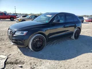 ✅ 2017 Audi SQ5 Technik • VIN: WA1LCAFP8HA089346 • Лот: 89015265. Опубликован ранее на Copart с пробегом 81 887 миль. Бесплатный доступ к архиву аукционных продаж из США и подробный отчёт об истории автомобиля на DreamBid. Изображение 1.