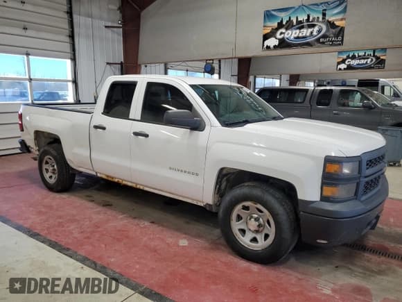 ✅ 2015 Chevrolet Silverado 1500 Work Truck • VIN: 1GCRCPEH5FZ197273 • Lot: 90234695. Listed on Copart with 273,721 mi. Free auction sales archive from the USA and detailed vehicle history report at DreamBid. Image 4.