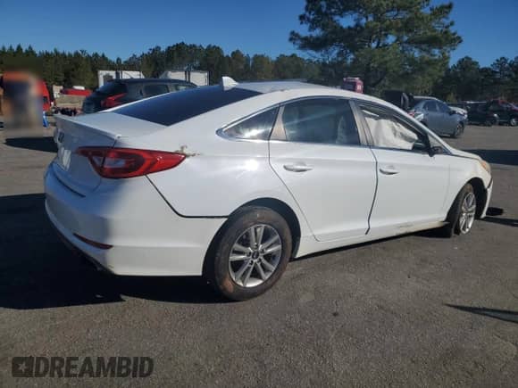 2016 Hyundai Sonata 2.4L with VIN 5NPE24AF4GH410484, listed as a Copart auction lot 41490985 with Not provided miles and Salvage title. Bid and sale history available at DreamBid. Image 3.