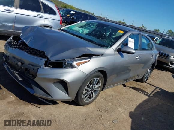 ✅ 2023 Kia Forte LXS • VIN: 3KPF24AD1PE654066 • Lot: 43507858. Listed on IAAI with 39,765 mi. Free auction sales archive from the USA and detailed vehicle history report at DreamBid. Image 2.
