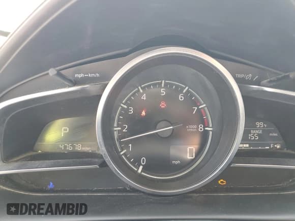 ✅ 2021 Mazda CX-3 Sport • VIN: JM1DKDB74M1504354 • Лот: 66545395. Опубликован ранее на Copart с пробегом 47 678 миль. Бесплатный доступ к архиву аукционных продаж из США и подробный отчёт об истории автомобиля на DreamBid. Изображение 9.