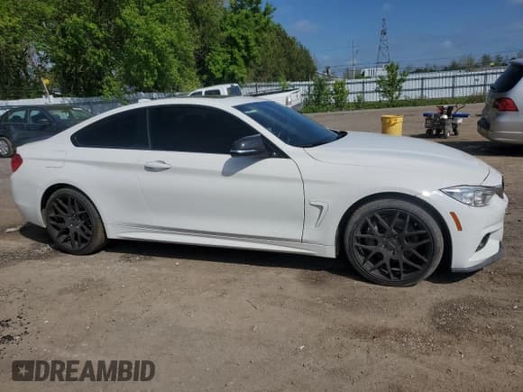 ✅ 2016 BMW 4 Series 435i xDrive • VIN: WBA3R5C58GK374357 • Lot: 57322125. Listed on Copart with 75,241 mi. Free auction sales archive from the USA and detailed vehicle history report at DreamBid. Image 4.