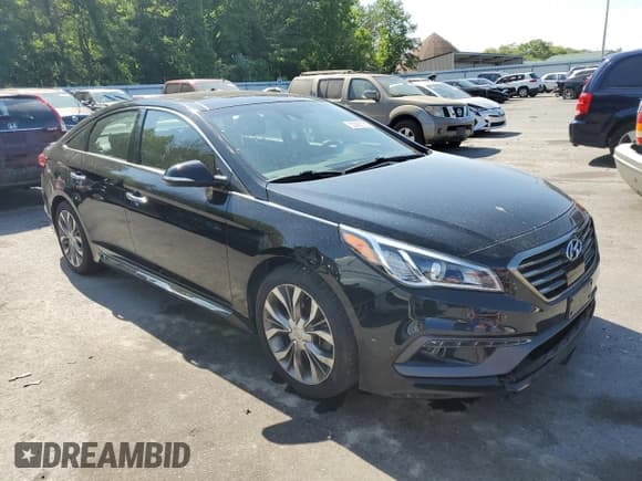 ✅ 2015 Hyundai Sonata Sport • VIN: 5NPE34AB7FH112410 • Lot: 53593133. Listed on Copart with 88,808 mi. Free auction sales archive from the USA and detailed vehicle history report at DreamBid. Image 4.