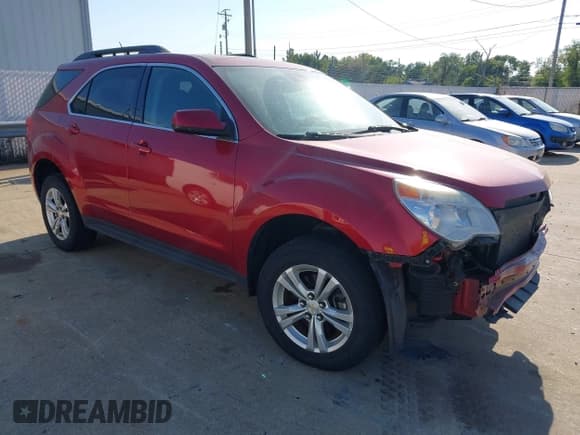 ✅ 2015 Chevrolet Equinox LT • VIN: 2GNALBEK1F6206209 • Lot: 43418630. Listed on IAAI with 170,140 mi. Free auction sales archive from the USA and detailed vehicle history report at DreamBid. Image 1.