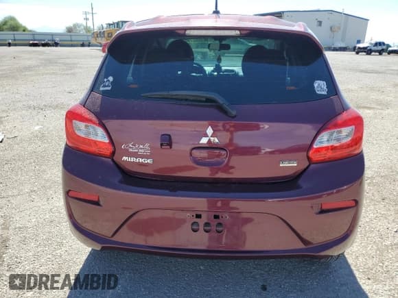 ✅ 2020 Mitsubishi Mirage LE • VIN: ML32A5HJ8LH001714 • Lot: 70355275. Listed on Copart with 45,005 mi. Free auction sales archive from the USA and detailed vehicle history report at DreamBid. Image 6.