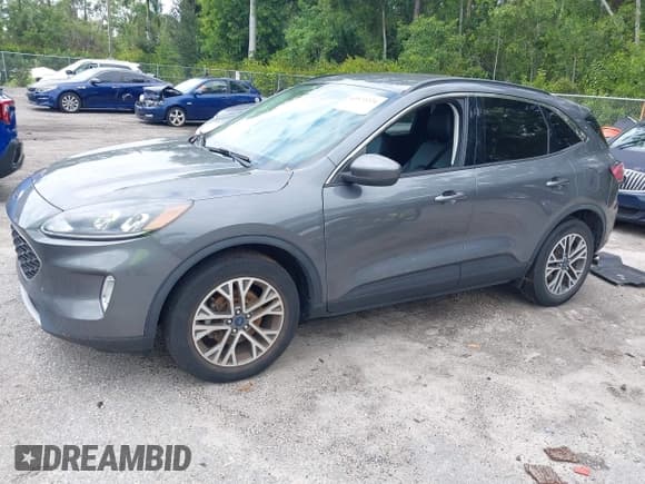 ✅ 2021 Ford Escape SEL • VIN: 1FMCU9H60MUB35715 • Lot: 43572221. Listed on IAAI with Not provided. Free auction sales archive from the USA and detailed vehicle history report at DreamBid. Image 2.