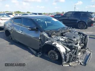 ✅ 2023 Nissan Maxima SV • VIN: 1N4AA6CV7PC508718 • Lot: 42222172. Listed on IAAI with 35,802 mi. Free auction sales archive from the USA and detailed vehicle history report at DreamBid. Image 1.