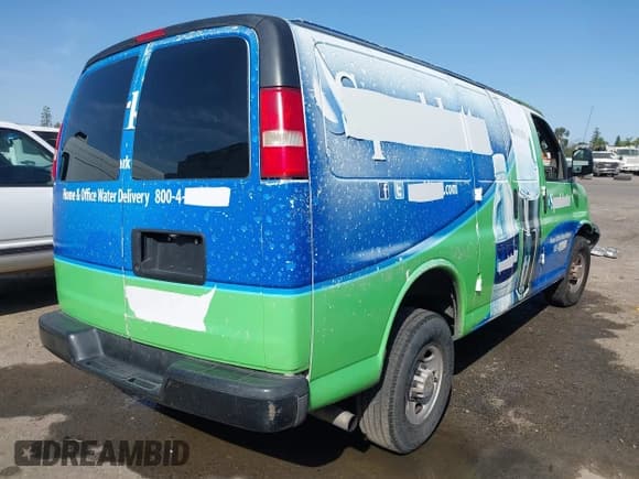 ✅ 2009 Chevrolet Express Cargo • VIN: 1GCGG25C691125343 • Lot: 42414698. Listed on IAAI with 202,219 mi. Free auction sales archive from the USA and detailed vehicle history report at DreamBid. Image 4.