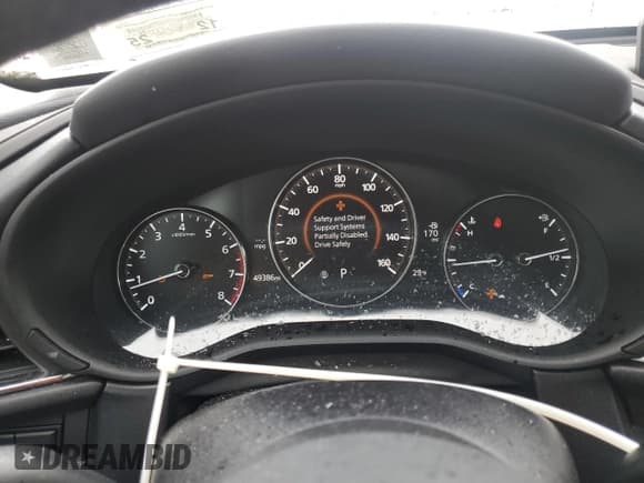 ✅ 2022 Mazda CX-30 2.5 Turbo • VIN: 3MVDMBAY9NM442834 • Lot: 91933855. Listed on Copart with 49,386 mi. Free auction sales archive from the USA and detailed vehicle history report at DreamBid. Image 9.