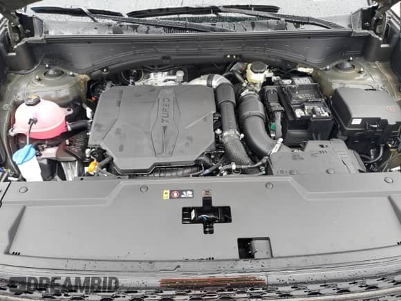 2025 Hyundai Santa Fe Calligraphy with VIN 5NMP54GL1SH149723, listed as a Copart auction lot 90333465 with 15 mi miles and Salvage title. Bid and sale history available at DreamBid. Image 11.