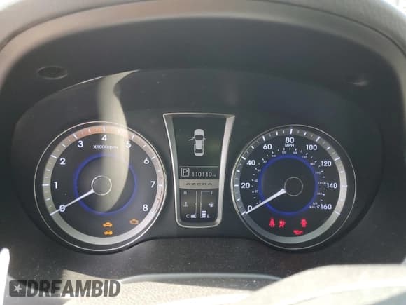 ✅ 2013 Hyundai Azera • VIN: KMHFG4JG1DA250299 • Лот: 60899975. Опубликован ранее на Copart с пробегом 110 110 миль. Бесплатный доступ к архиву аукционных продаж из США и подробный отчёт об истории автомобиля на DreamBid. Изображение 9.