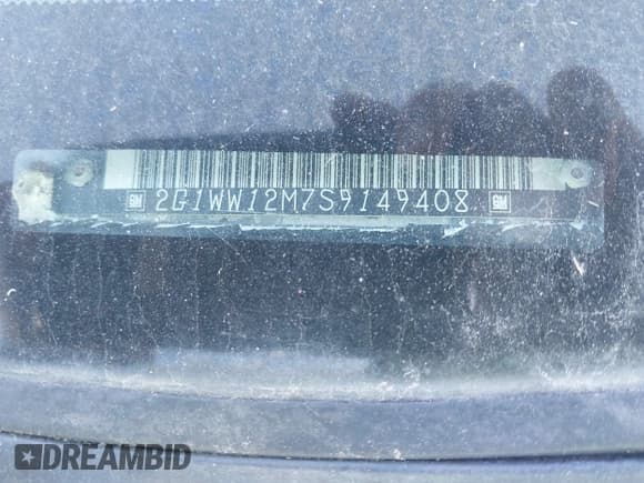 ✅ 1995 Chevrolet Monte Carlo LS • VIN: 2G1WW12M7S9149408 • Лот: 43548046. Опубликован ранее на IAAI с пробегом 168 013 миль. Бесплатный доступ к архиву аукционных продаж из США и подробный отчёт об истории автомобиля на DreamBid. Изображение 12.