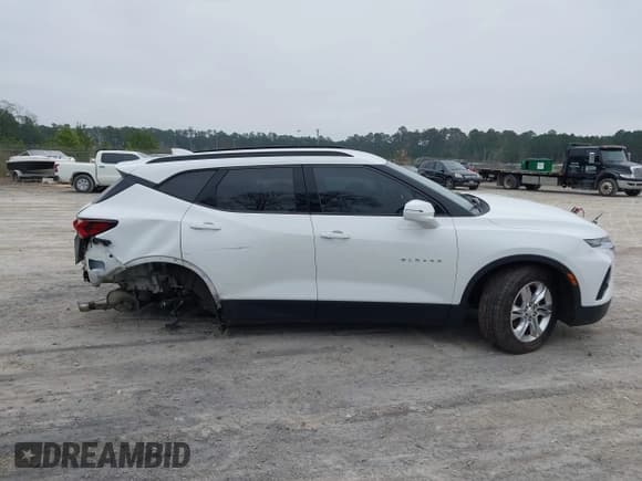 ✅ 2020 Chevrolet Blazer LT • VIN: 3GNKBCRS7LS603556 • Lot: 41790107. Listed on IAAI with 91,208 mi. Free auction sales archive from the USA and detailed vehicle history report at DreamBid. Image 14.