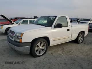 2003 Chevrolet Silverado 1500 with VIN 1GCEC14V93Z348632, listed as a Copart auction lot 83012644 with 132,115 mi miles and Salvage title. Bid and sale history available at DreamBid. Image 1.