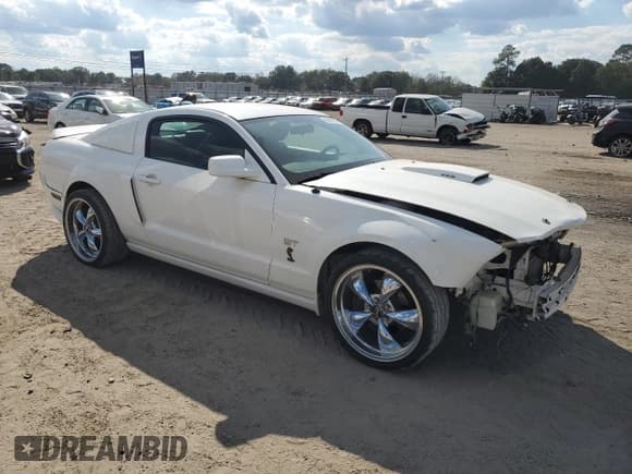 ✅ 2007 Ford Mustang GT Deluxe • VIN: 1ZVFT82H575243753 • Lot: 86881555. Listed on Copart with 142,191 mi. Free auction sales archive from the USA and detailed vehicle history report at DreamBid. Image 4.