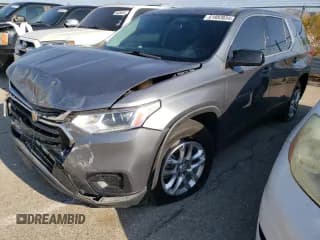 ✅ 2020 Chevrolet Traverse LS • VIN: 1GNERFKW1LJ188274 • Lot: 61883834. Wystawiony na Copart z przebiegiem 60 330 mil. Bezpłatny archiwum sprzedaży aukcyjnych z USA i szczegółowy raport historii pojazdu na DreamBid. Zdjęcie 1.