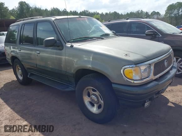 ✅ 1999 Mercury Mountaineer • VIN: 4M2DU55PXXUJ19132 • Lot: 41712621. Listed on IAAI with 350,228 mi. Free auction sales archive from the USA and detailed vehicle history report at DreamBid. Image 1.
