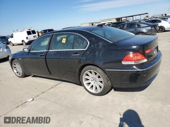 ✅ 2005 BMW 7 Series 745Li • VIN: WBAGN63535DS56267 • Lot: 45717775. Listed on Copart with Not provided. Free auction sales archive from the USA and detailed vehicle history report at DreamBid. Image 2.