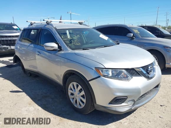 ✅ 2016 Nissan Rogue SV • VIN: KNMAT2MT2GP721532 • Lot: 43560618. Wystawiony na IAAI z przebiegiem 90 707 mil. Bezpłatny archiwum sprzedaży aukcyjnych z USA i szczegółowy raport historii pojazdu na DreamBid. Zdjęcie 1.