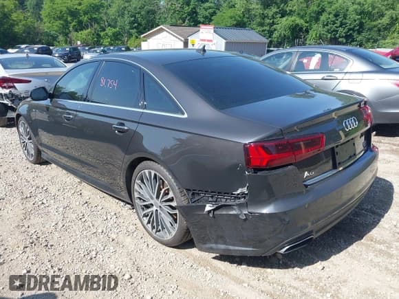 ✅ 2017 Audi A6 Premium • VIN: WAUF8AFC9HN066357 • Lot: 42569007. Listed on IAAI with 81,754 mi. Free auction sales archive from the USA and detailed vehicle history report at DreamBid. Image 3.