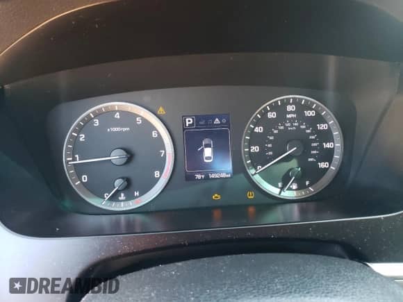 2016 Hyundai Sonata 2.4L z VIN 5NPE24AF1GH357100, wystawiony jako Copart lot #80179515 z przebiegiem 149 248 mil mil oraz Szkoda całkowita • Salvage title. Historia ofert i sprzedaży dostępna na DreamBid. Obrazek 9.