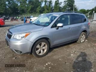 2015 Subaru Forester Premium с VIN JF2SJADC2FG458303, выставлен на аукционе Copart как лот 68898455 с пробегом 117 565 миль миль и Списание • Salvage title. История ставок и продаж доступна на DreamBid. Изображение 1.