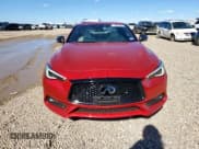 ✅ 2022 Infiniti Q60 Red Sport 400 • VIN: JN1FV7LK8NM660520 • Lot: 90478675. Listed on Copart with 9,916 mi. Free auction sales archive from the USA and detailed vehicle history report at DreamBid. Image 5.