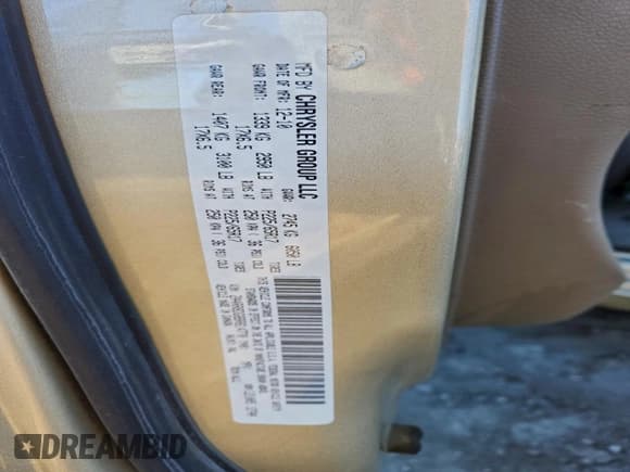 ✅ 2011 Chrysler Town & Country Touring L • VIN: 2A4RR8DG8BR614770 • Lot: 95871545. Wystawiony na Copart z przebiegiem 226 852 mil. Bezpłatny archiwum sprzedaży aukcyjnych z USA i szczegółowy raport historii pojazdu na DreamBid. Zdjęcie 13.