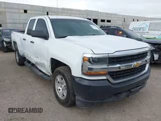 2019 Chevrolet Silverado 1500 Work Truck z VIN 2GCVKNEC2K1189967, wystawiony jako IAAI lot #42629702 z przebiegiem 69 675 mil mil oraz . Historia ofert i sprzedaży dostępna na DreamBid. Obrazek 1.