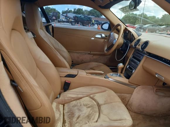 ✅ 2008 Porsche Cayman S Design Edition • VIN: WP0AB29818U782512 • Lot: 61557525. Listed on Copart with Not provided. Free auction sales archive from the USA and detailed vehicle history report at DreamBid. Image 10.