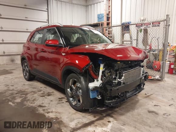 ✅ 2024 Hyundai Venue SEL • VIN: KMHRC8A36RU318650 • Lot: 41108617. Listed on IAAI with 13,498 mi. Free auction sales archive from the USA and detailed vehicle history report at DreamBid. Image 1.