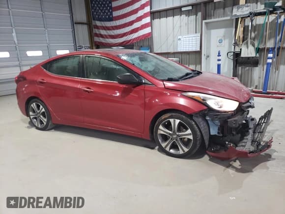 ✅ 2014 Hyundai Elantra Sport • VIN: KMHDH4AHXEU173476 • Lot: 85300695. Listed on Copart with 159,385 mi. Free auction sales archive from the USA and detailed vehicle history report at DreamBid. Image 4.