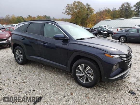 ✅ 2022 Hyundai Tucson Blue • VIN: KM8JBCA10NU021076 • Lot: 72415754. Wystawiony na Copart z przebiegiem 69 566 mil. Bezpłatny archiwum sprzedaży aukcyjnych z USA i szczegółowy raport historii pojazdu na DreamBid. Zdjęcie 4.